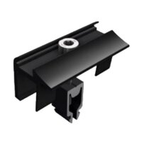 SL Rack 96163-01 Endklemme 28-45mm schwarz eloxiert