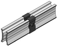 SL Rack 86160-02 Modultragprofil-Verbinder Innenverbinder...