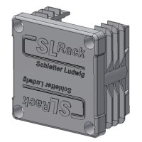 SL Rack Kunststoff-Endkappe RAIL 40 grau 94640-06