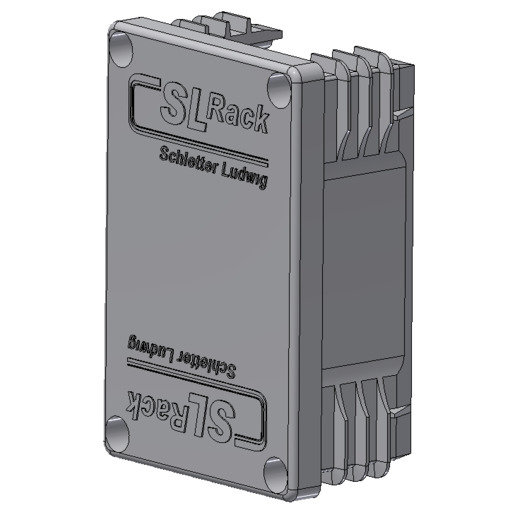 SL Rack Kunststoff-Endkappe RAIL 60 grau 94660-06