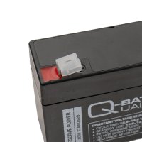 Q-Batteries 12LS-2.1 | 12V 2,1Ah Blei-Vlies Akku / AGM VRLA VRLA mit VdS