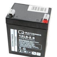 Q-Batteries 12LS-2.9 | 12V 2,9Ah Blei-Vlies Akku / AGM VRLA