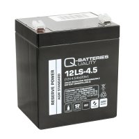 Q-Batteries 12LS-4.5 | 12V 4,5Ah Blei-Vlies Akku / AGM VRLA