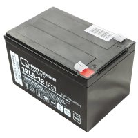 Q-Batteries 12LS-12 F2 | 12V 12Ah Blei-Vlies-Akku / AGM VRLA mit VdS