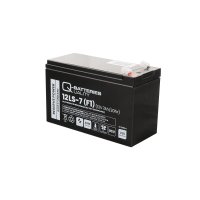 Q-Batteries 12LS-7 F1 | 12V 7Ah Blei-Vlies-Akku / AGM VRLA mit VdS G118004