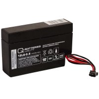 Q-Batteries 12LS-0.8 | 12V 0,8Ah AGM Blei-Vlies Akku...