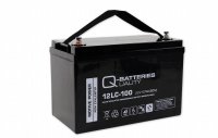 Q-Batteries 12LC-100 | 12V 107Ah Blei Akku Zyklentyp AGM...