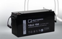 Q-Batteries 12LC-150 | 12V 160Ah Blei Akku Zyklentyp AGM...
